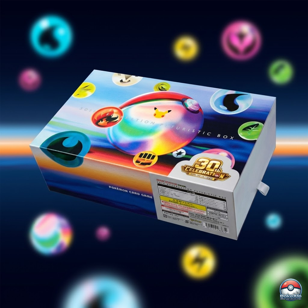 Pokémon 30th Celebration Futuristic Box