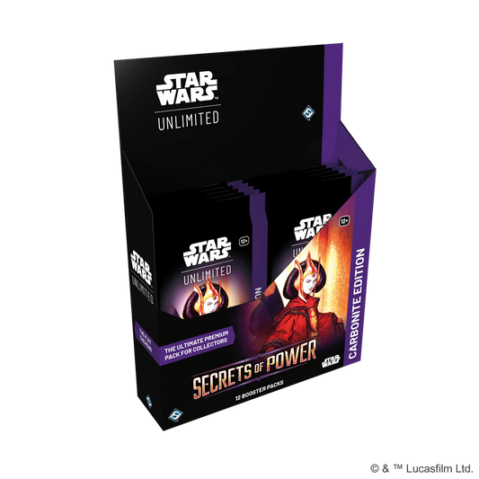 Star Wars: Unlimited – Secrets of Power Carbonite Booster Display (Set 6)