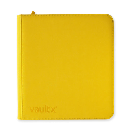 Exo-Tec Zip Binder 12-Pocket Sideloading Trading Carde Binder - Yellow