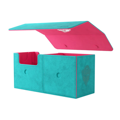 Gamegenic – The Academic 133+ XL Deck Box (Teal/Pink)
