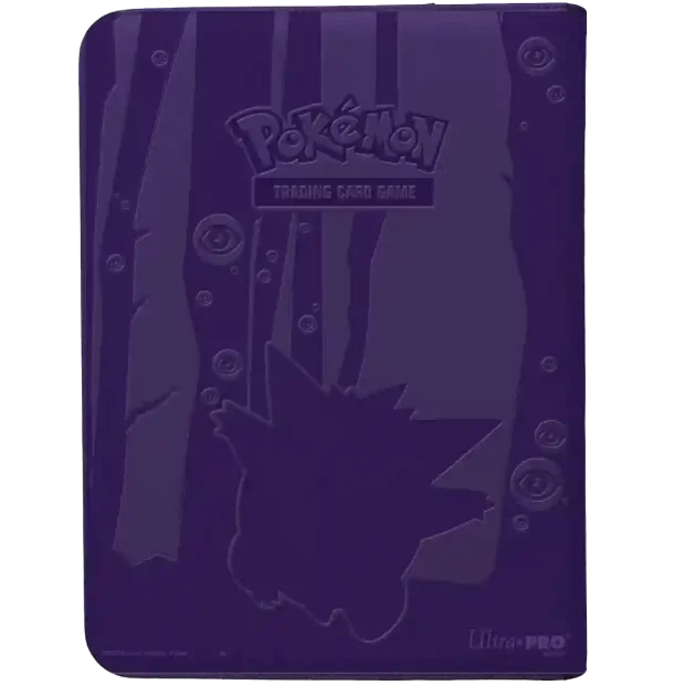 Pokémon TCG: Ultra Pro – Gengar Elite Series 9-Pocket Zippered Pro-Binder