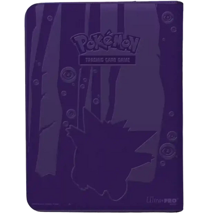 Pokémon TCG: Ultra Pro – Gengar Elite Series 9-Pocket Zippered Pro-Binder